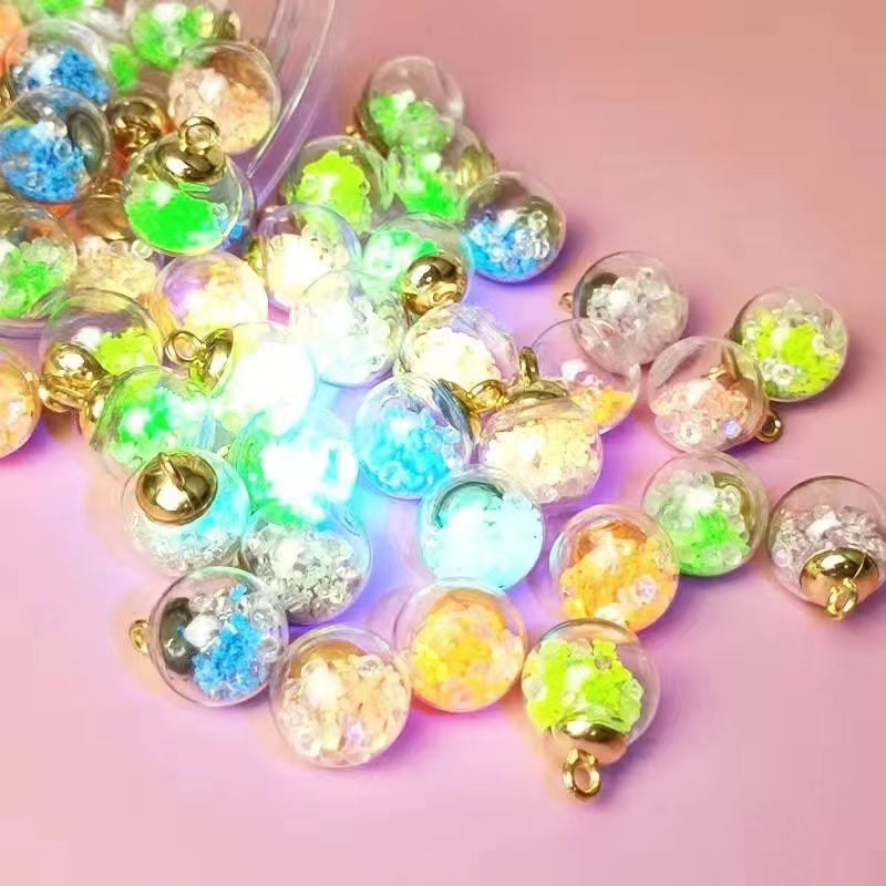 luminous glass ball beads