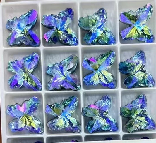 16x18mm Big Shiny Butterfly Crystal Diamond