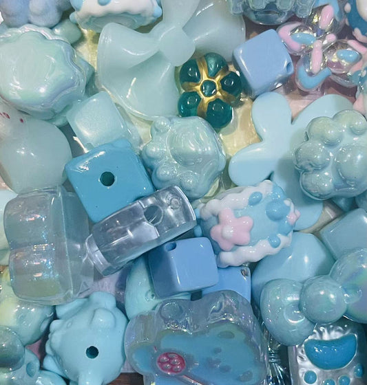 【A003】 * Acrylic Beads * lucky match